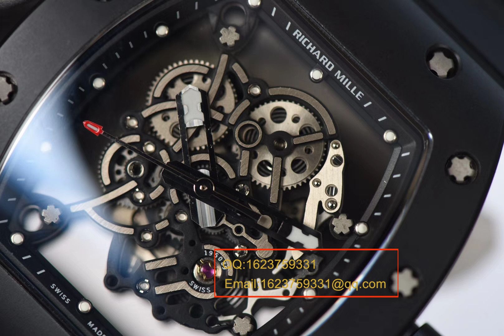 【独家 Video analysis KV一比一超A高仿手表】RICHARD MILLE RICHARD MILLE男士系列RM 055 wrist watch  / RM055A