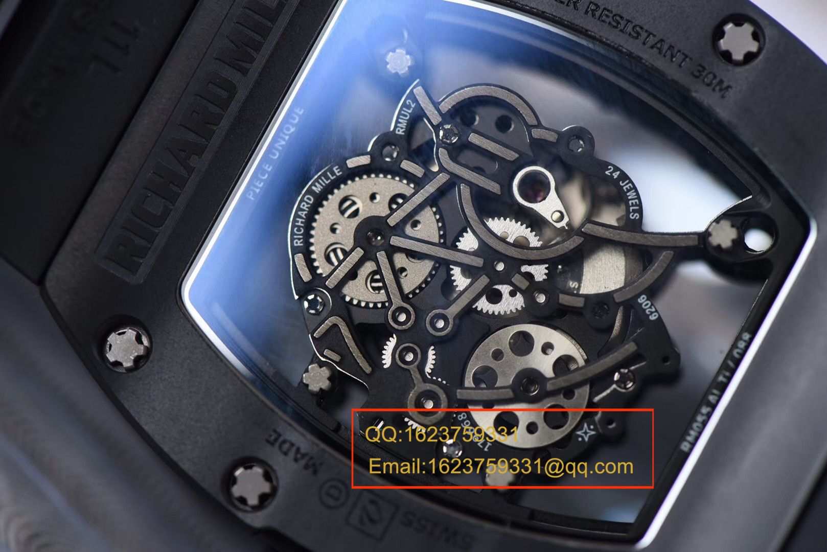 【独家 Video analysis KV一比一超A高仿手表】RICHARD MILLE RICHARD MILLE男士系列RM 055 wrist watch  / RM055A