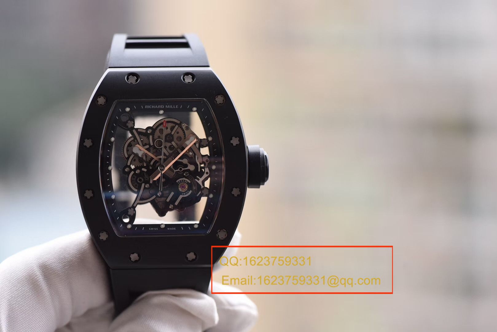 【独家 Video analysis KV一比一超A高仿手表】RICHARD MILLE RICHARD MILLE男士系列RM 055 wrist watch  / RM055A