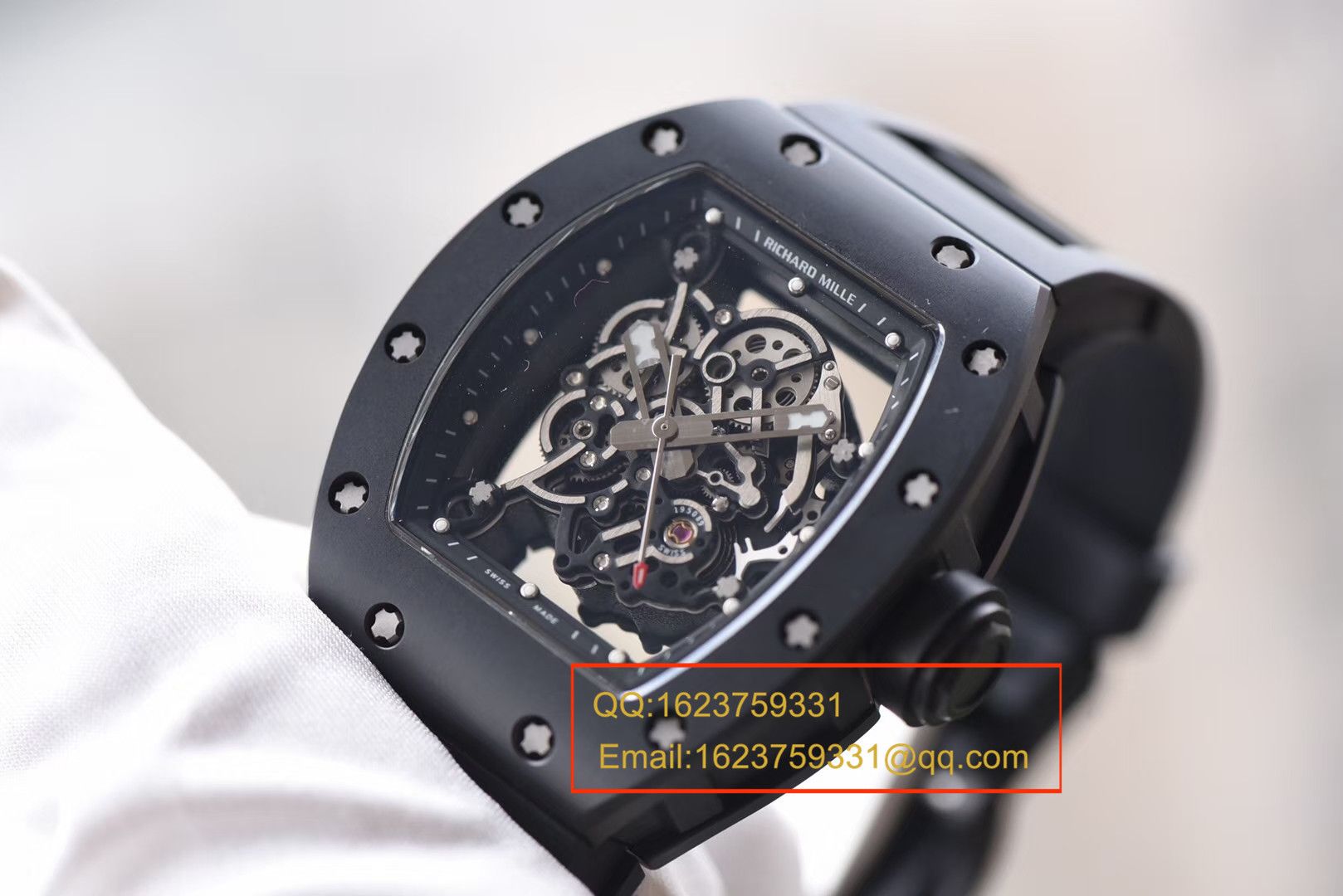【独家 Video analysis KV一比一超A高仿手表】RICHARD MILLE RICHARD MILLE男士系列RM 055 wrist watch  / RM055A