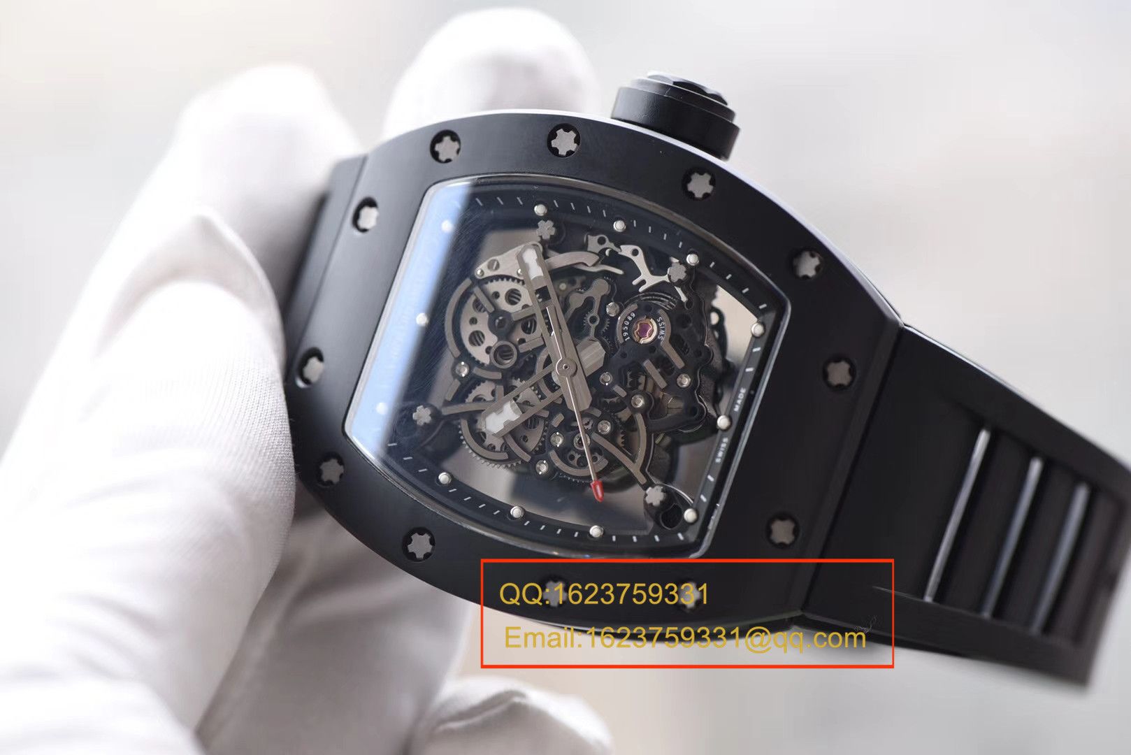 【独家 Video analysis KV一比一超A高仿手表】RICHARD MILLE RICHARD MILLE男士系列RM 055 wrist watch  / RM055A