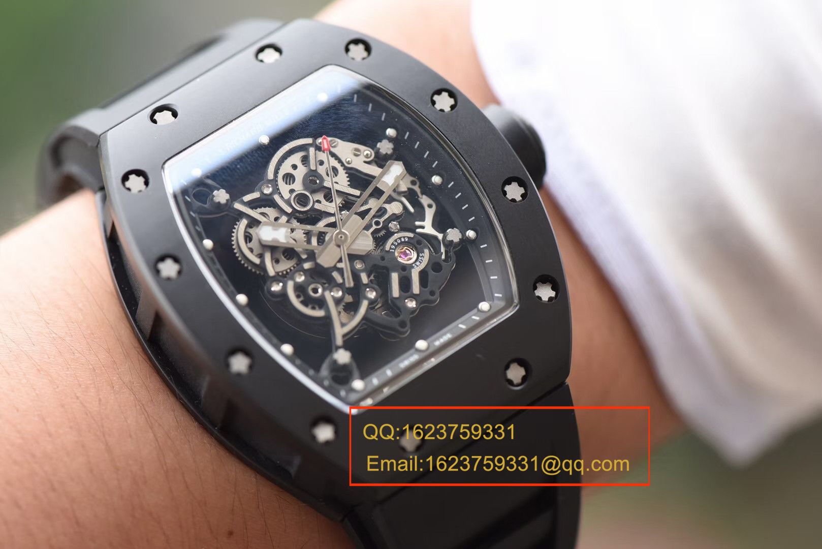 【独家 Video analysis KV一比一超A高仿手表】RICHARD MILLE RICHARD MILLE男士系列RM 055 wrist watch  / RM055A