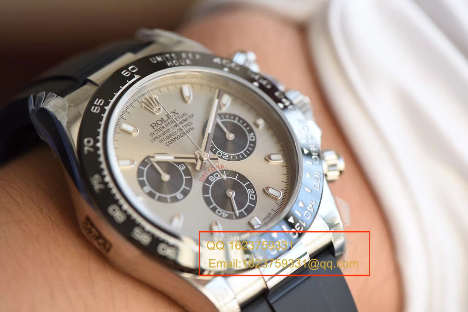  【独家 Video analysis 台湾一比一超A高仿手表】 Rolex  Cosmograph Daytona  Ditongna 系列M116519ln-0024 wrist watch  / RBB191