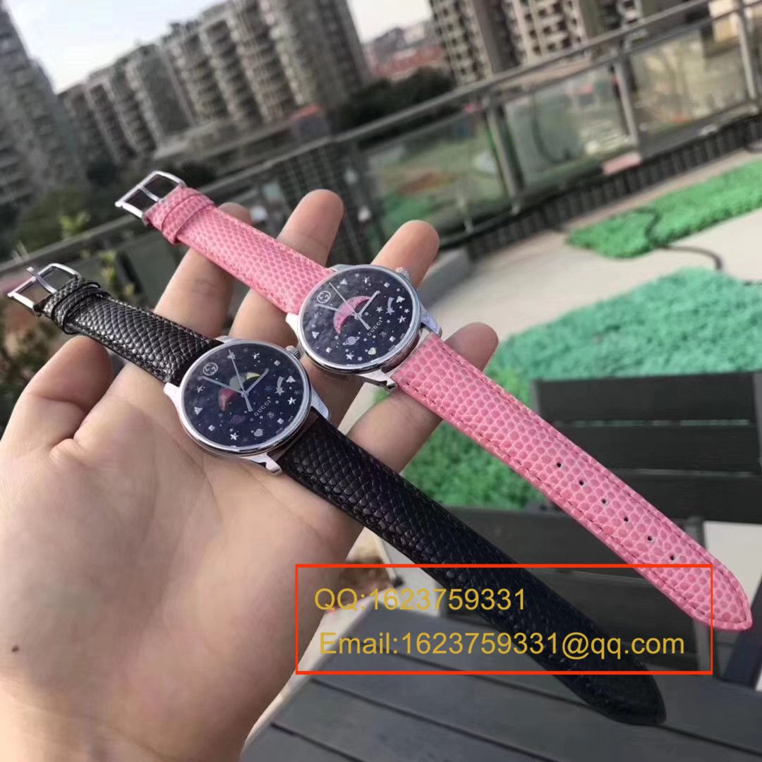 【独家 Video analysis 】【原单正品】独家一手渠道货！Gucci专柜最新月相石英女表 / GUCCI 06