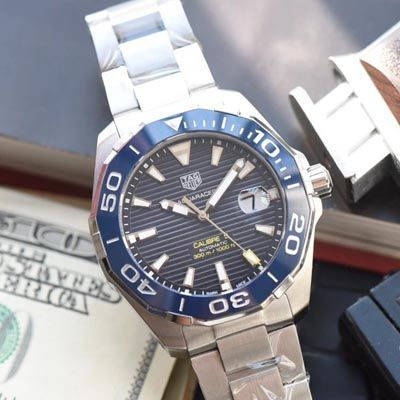 原单牛货 TAG Heuer 竞潜新款黑蓝双色可选