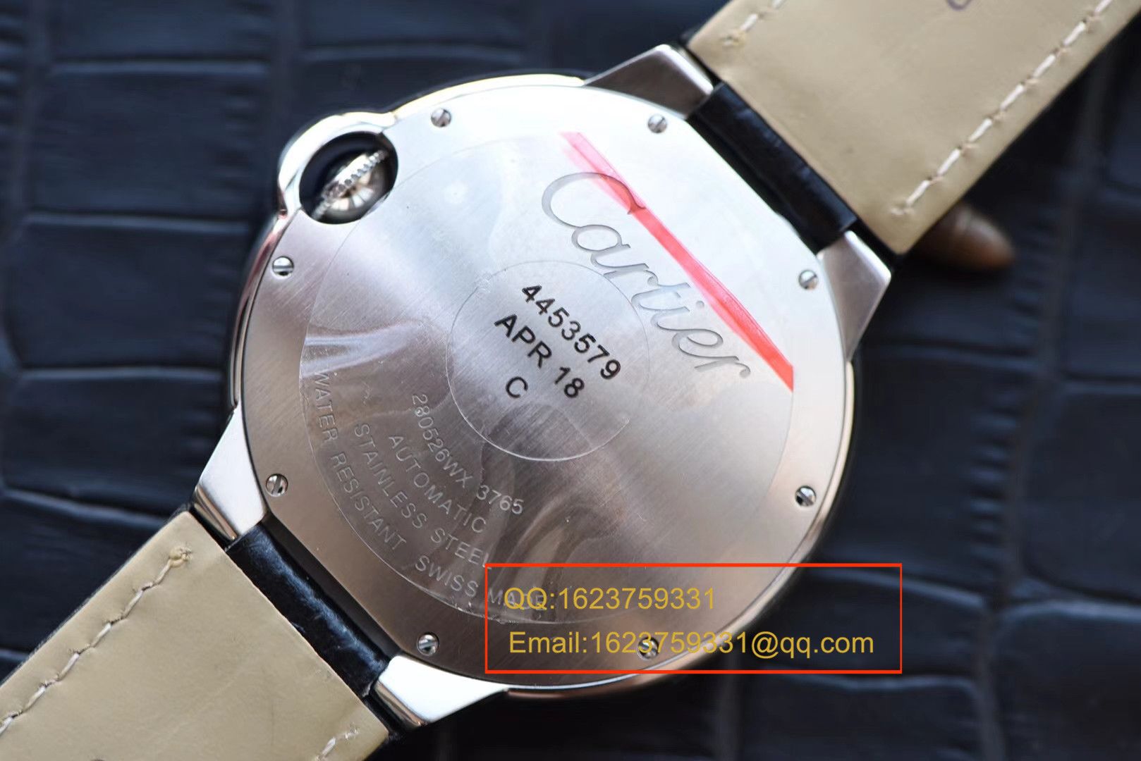 【HVVB6一比一超A高仿手表】 Cartier  蓝气球系列WSBB0003男士机械 wrist watch  / K137