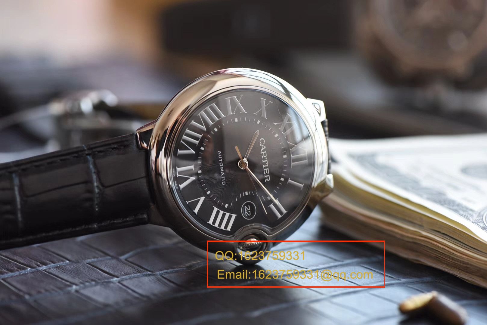 【HVVB6一比一超A高仿手表】 Cartier  蓝气球系列WSBB0003男士机械 wrist watch  / K137