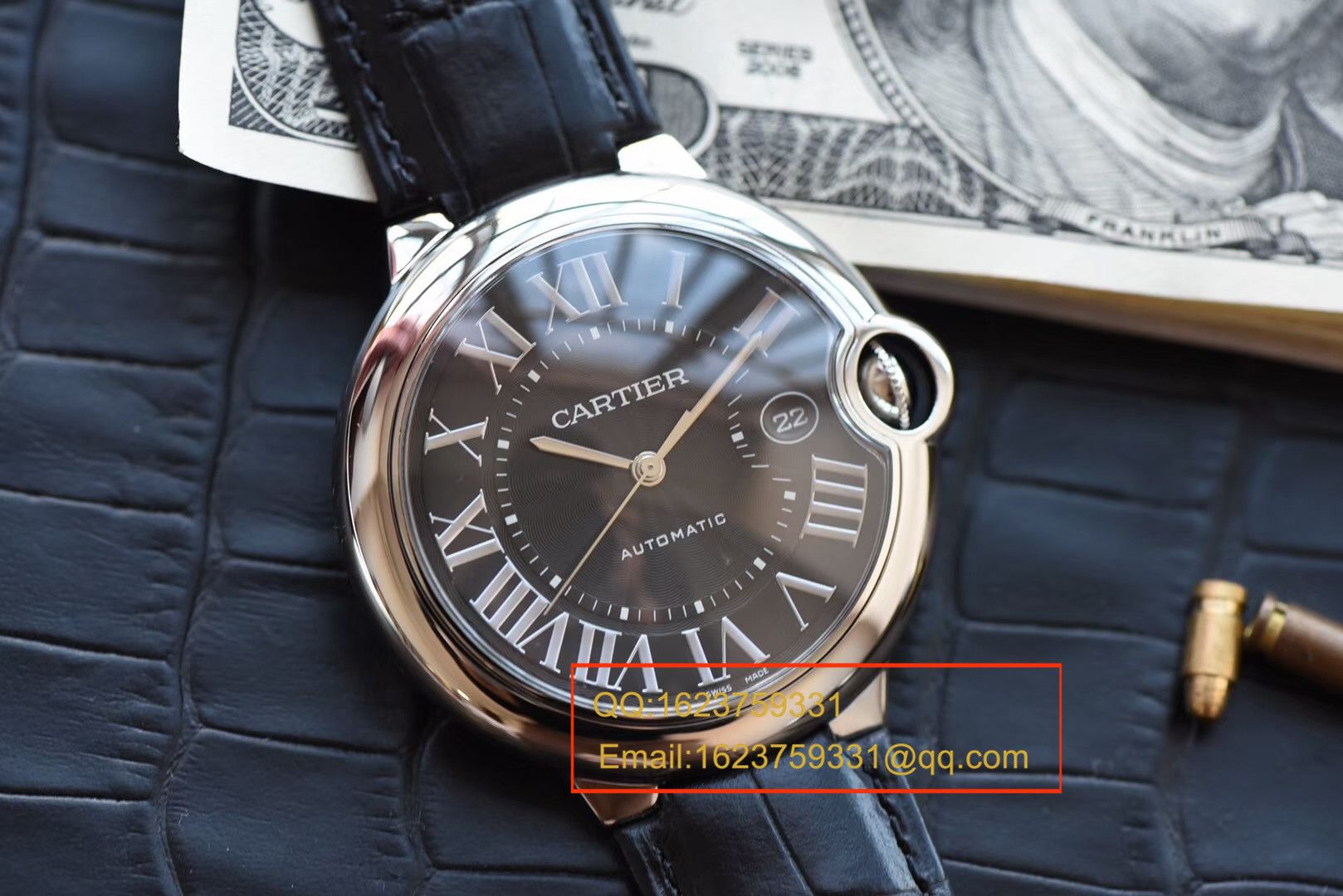 【HVVB6一比一超A高仿手表】 Cartier  蓝气球系列WSBB0003男士机械 wrist watch  / K137