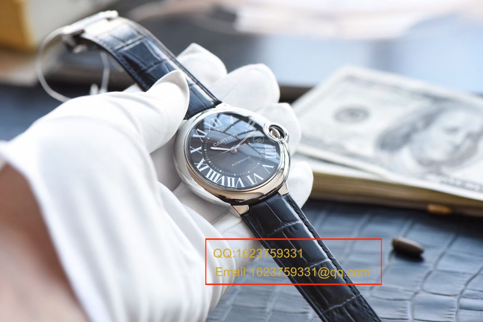 【HVVB6一比一超A高仿手表】 Cartier  蓝气球系列WSBB0003男士机械 wrist watch  / K137