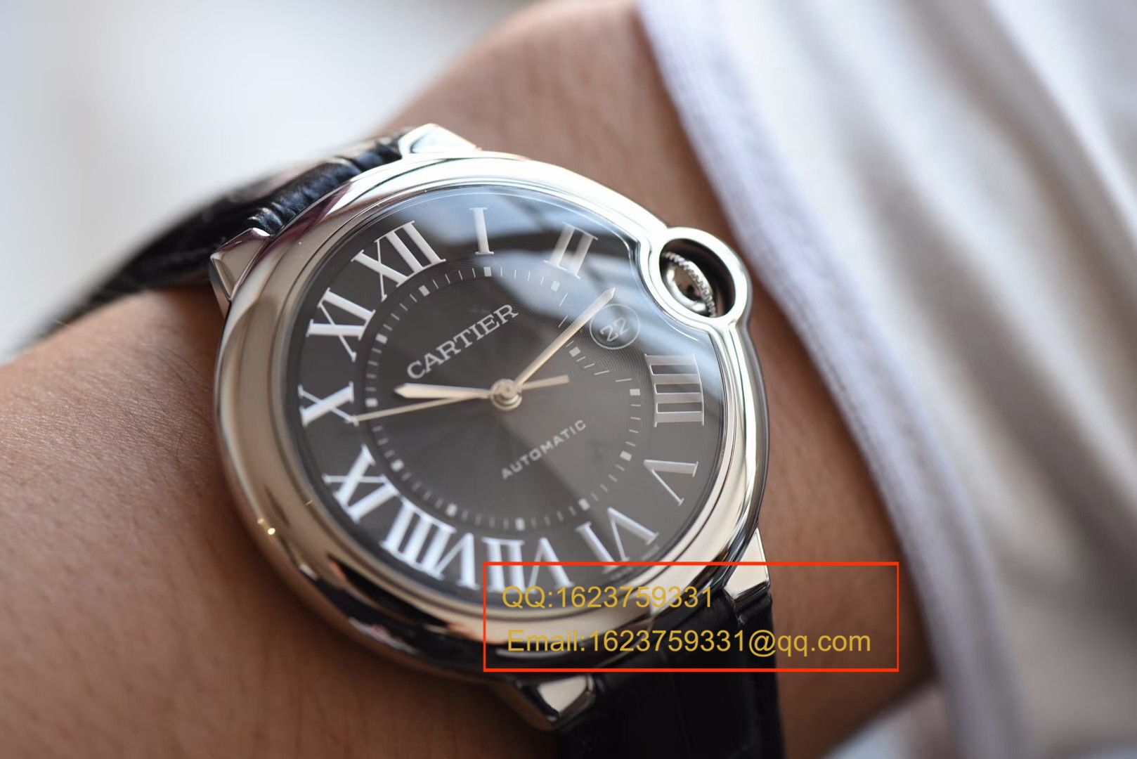 【HVVB6一比一超A高仿手表】 Cartier  蓝气球系列WSBB0003男士机械 wrist watch  / K137