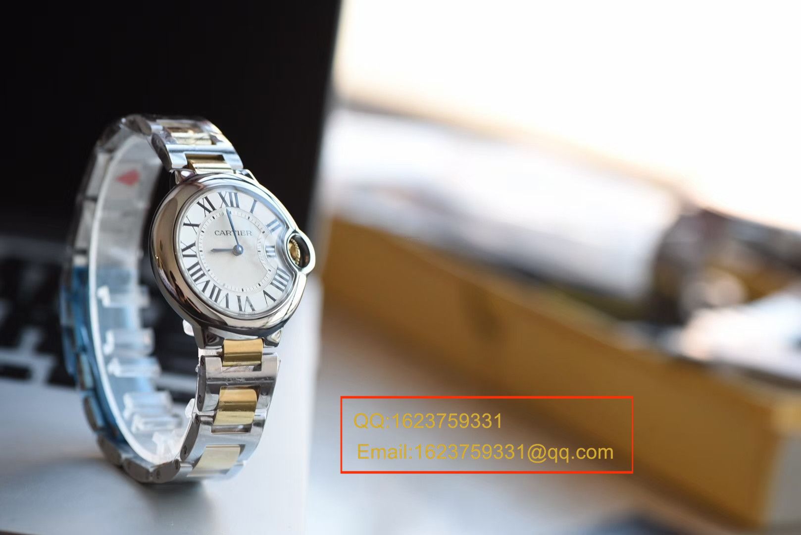 【HBBV6一比一超A高仿手表】 Cartier  蓝气球系列W69008Z3女士33/36毫米间金石英 wrist watch  / K138