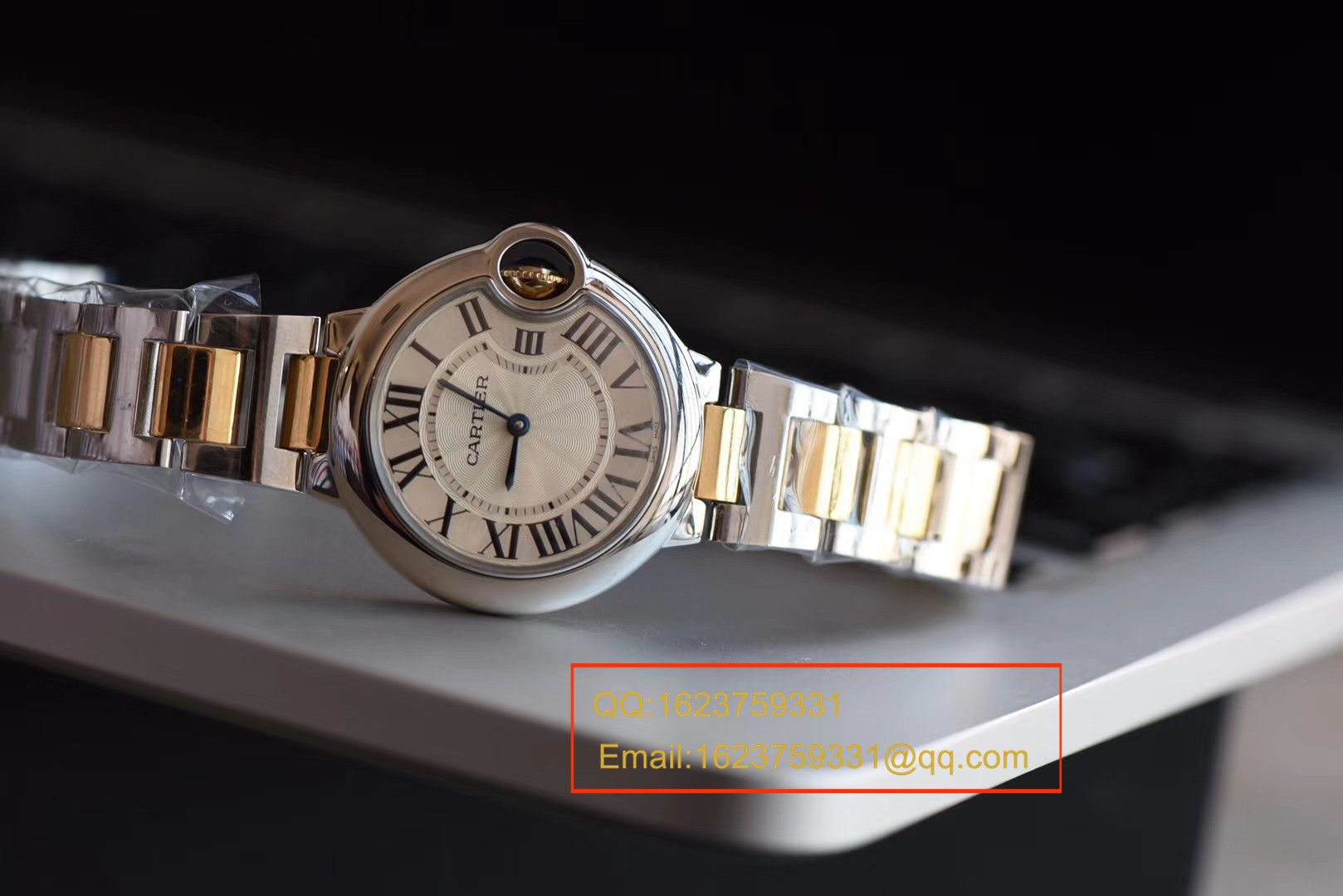 【HBBV6一比一超A高仿手表】 Cartier  蓝气球系列W69008Z3女士33/36毫米间金石英 wrist watch  / K138