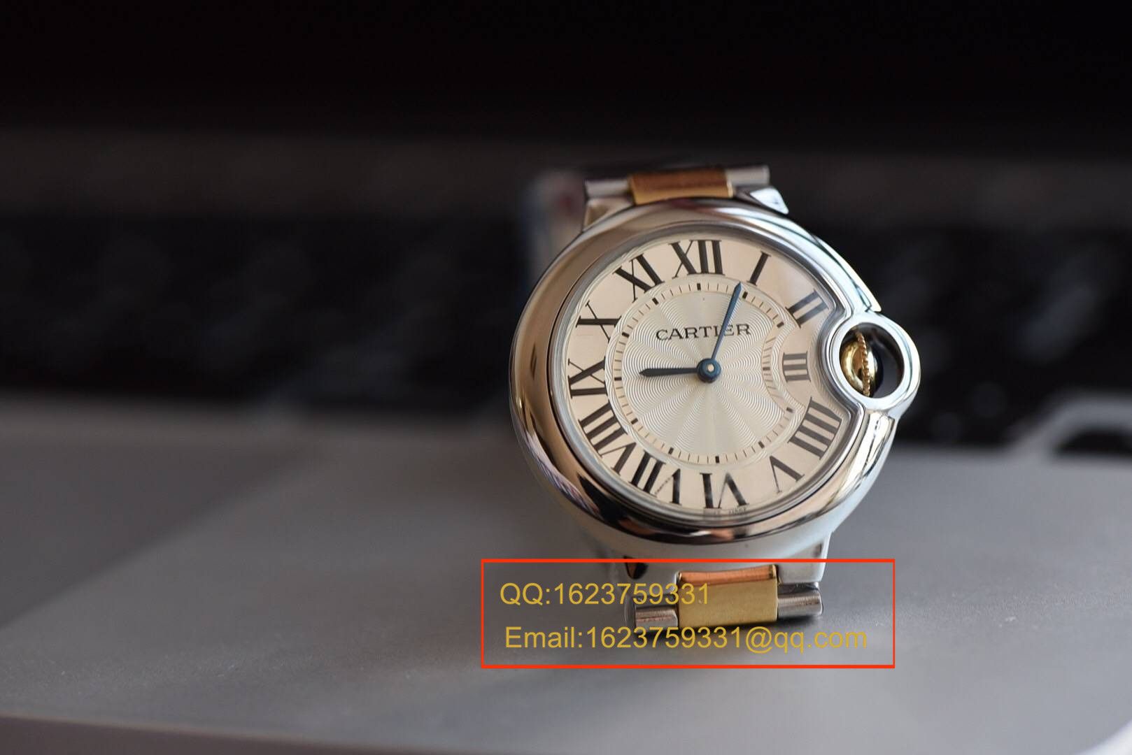 【HBBV6一比一超A高仿手表】 Cartier  蓝气球系列W69008Z3女士33/36毫米间金石英 wrist watch  / K138