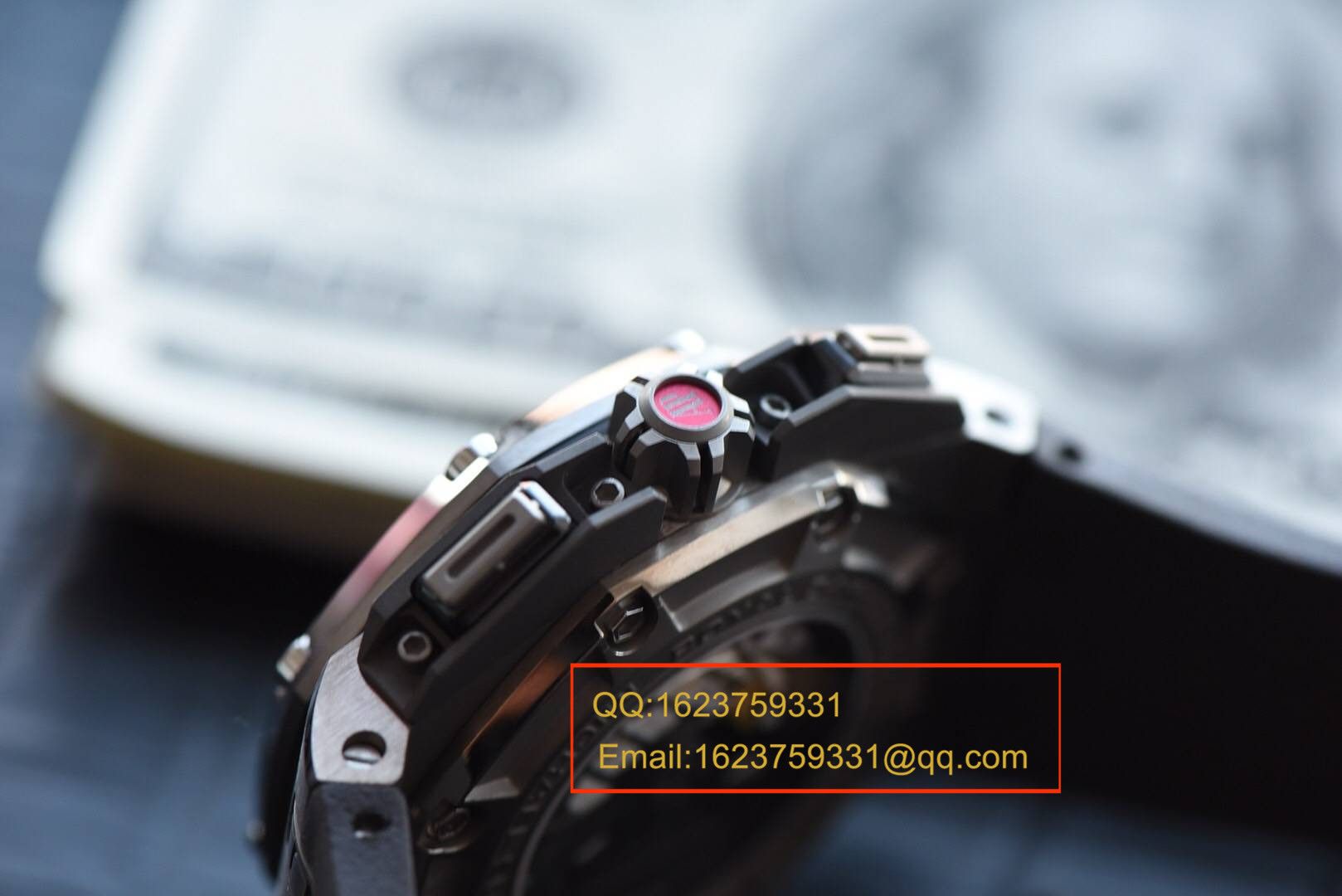 【独家 Video analysis JF Factory 1:1 top 复刻高仿手表】Audemars Piguet 舒马赫特别版本26568IM.OO.A004CA.01男表 / JF AP 26568IM