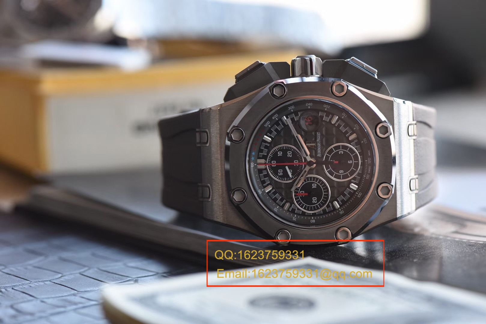 【独家 Video analysis JF Factory 1:1 top 复刻高仿手表】Audemars Piguet 舒马赫特别版本26568IM.OO.A004CA.01男表 / JF AP 26568IM