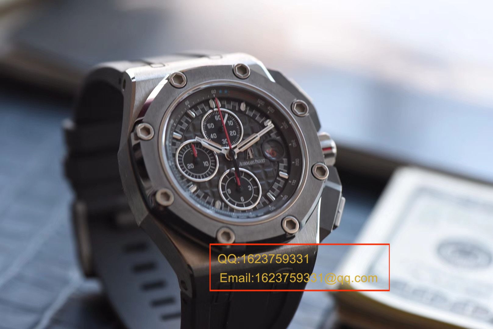 【独家 Video analysis JF Factory 1:1 top 复刻高仿手表】Audemars Piguet 舒马赫特别版本26568IM.OO.A004CA.01男表 / JF AP 26568IM