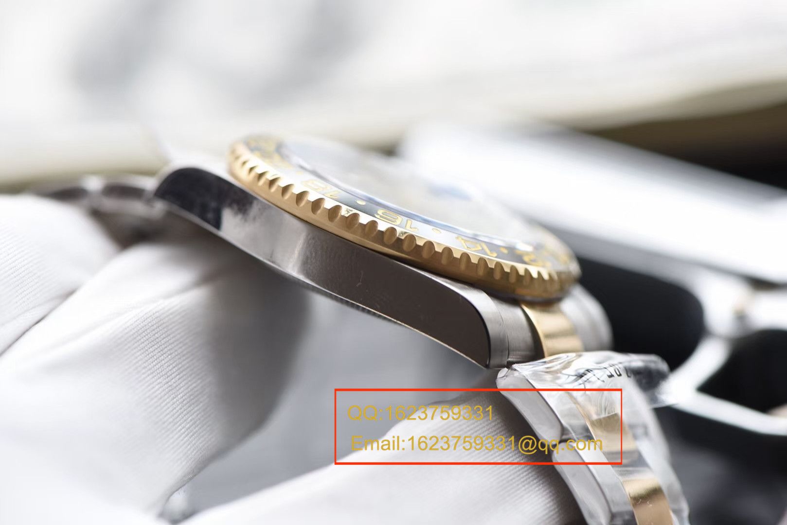 【N Factory V7版本一比一高精仿手表】 Rolex  GMT MASTER II系列116713-LN-78203 wrist watch 【可选择包金款】 / RBF132