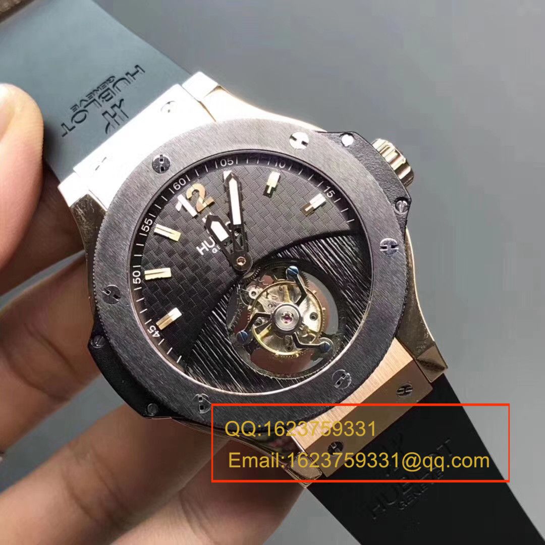 【V6 Factory  top  Tourbillon  Movement 】HUBLOT 《恒宝》 big bang BIG BANG系列305.pm.131.rx机械 wrist watch  / YB027