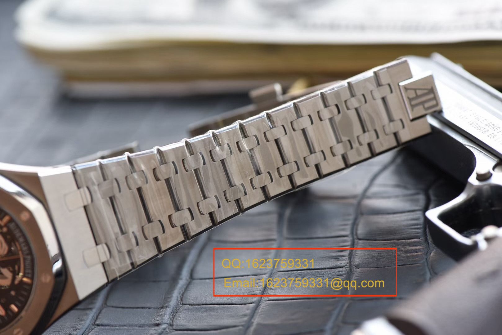 【 Video analysis JF一比一超A高仿手表】Audemars Piguet 皇家橡树双摆轮镂空系列15407ST.OO.1220ST.01 wrist watch  / APBD131
