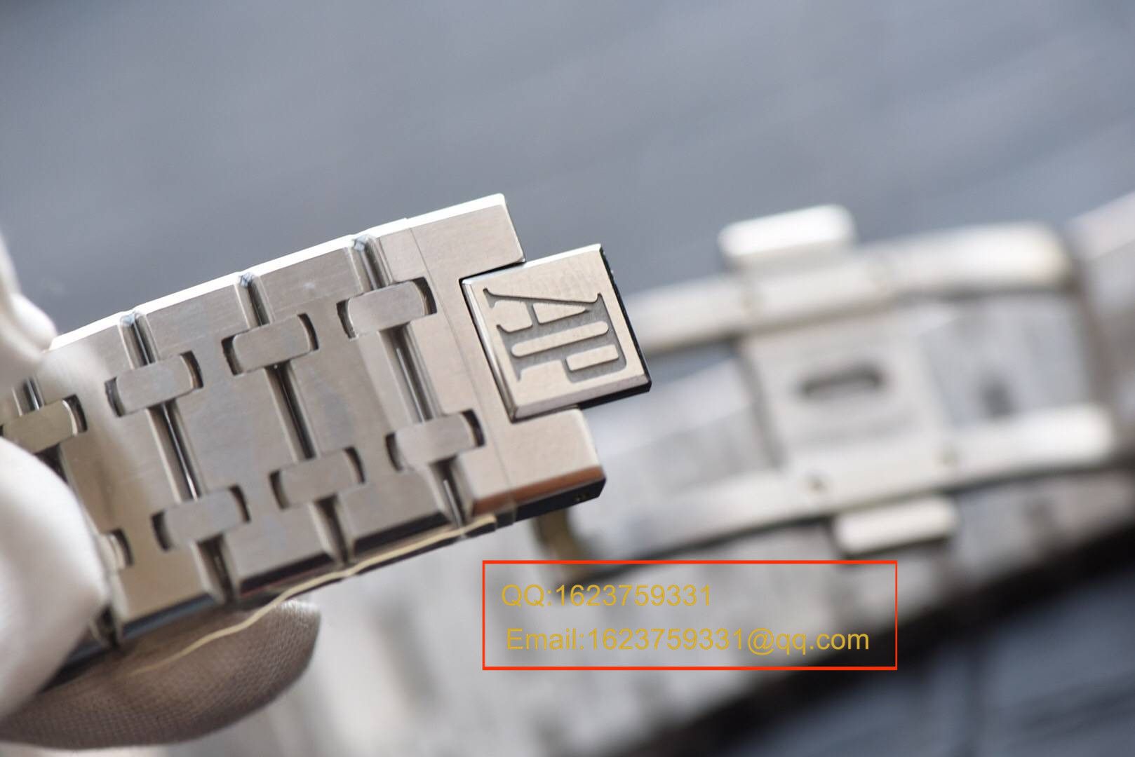 【 Video analysis JF一比一超A高仿手表】Audemars Piguet 皇家橡树双摆轮镂空系列15407ST.OO.1220ST.01 wrist watch  / APBD131
