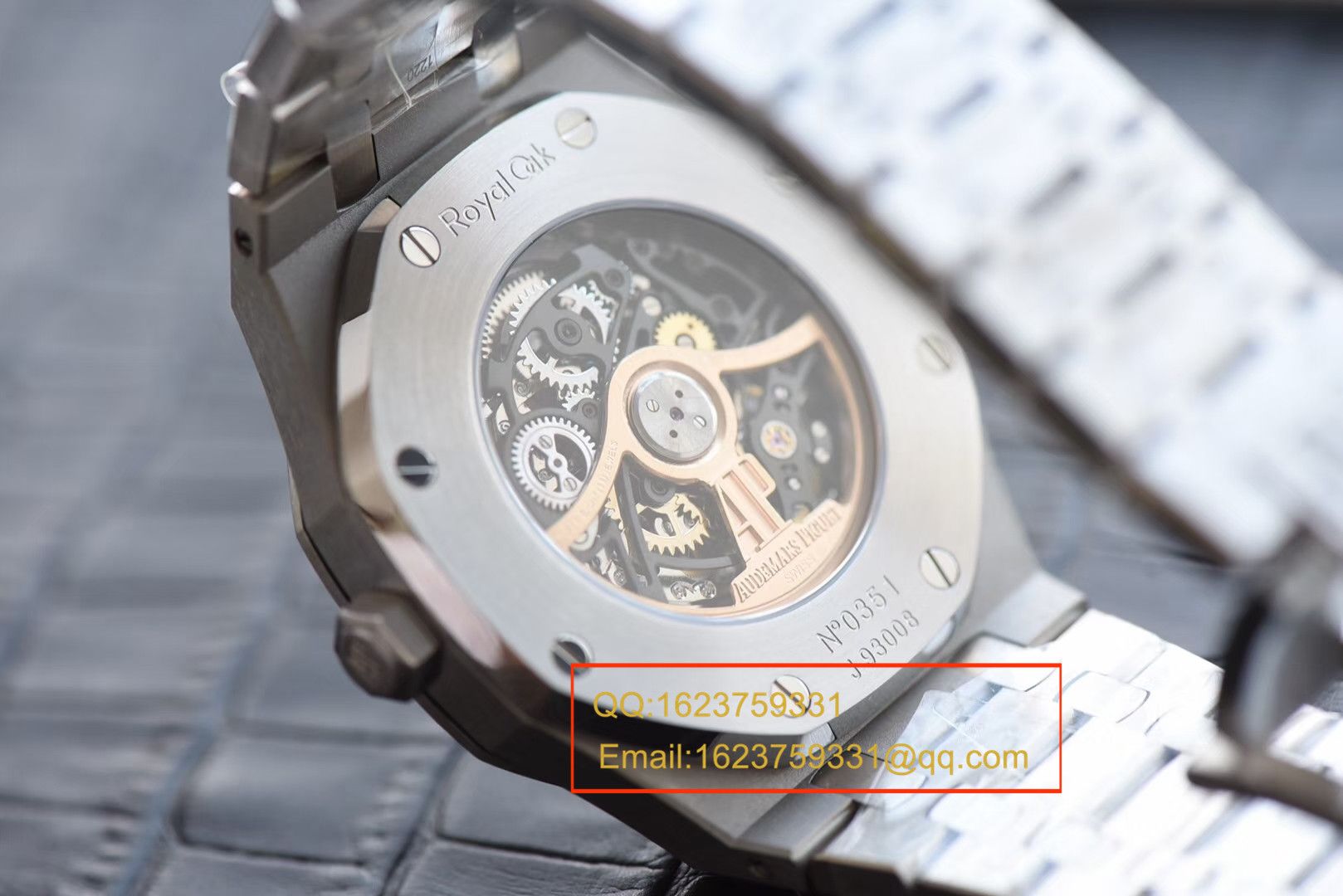 【 Video analysis JF一比一超A高仿手表】Audemars Piguet 皇家橡树双摆轮镂空系列15407ST.OO.1220ST.01 wrist watch  / APBD131