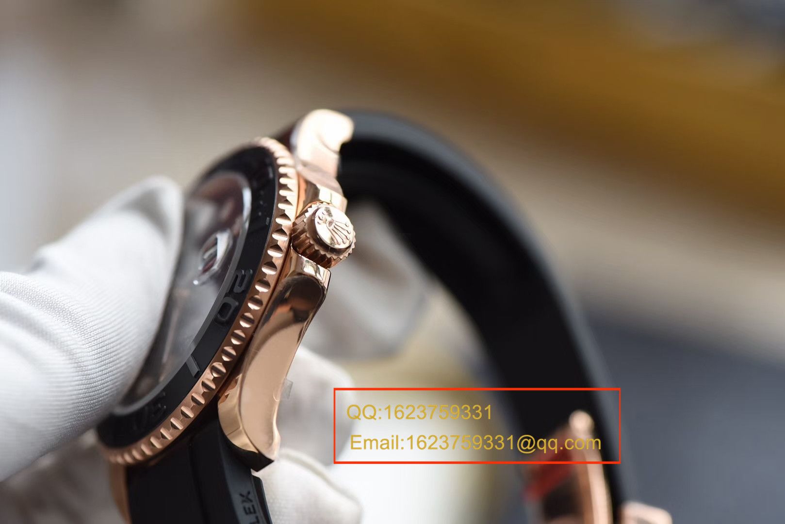 【 Video analysis JF一比一超A高精仿手表】 Rolex  Yacht-Master 系列116655-Oysterflex bracelet男士 wrist watch  / R087