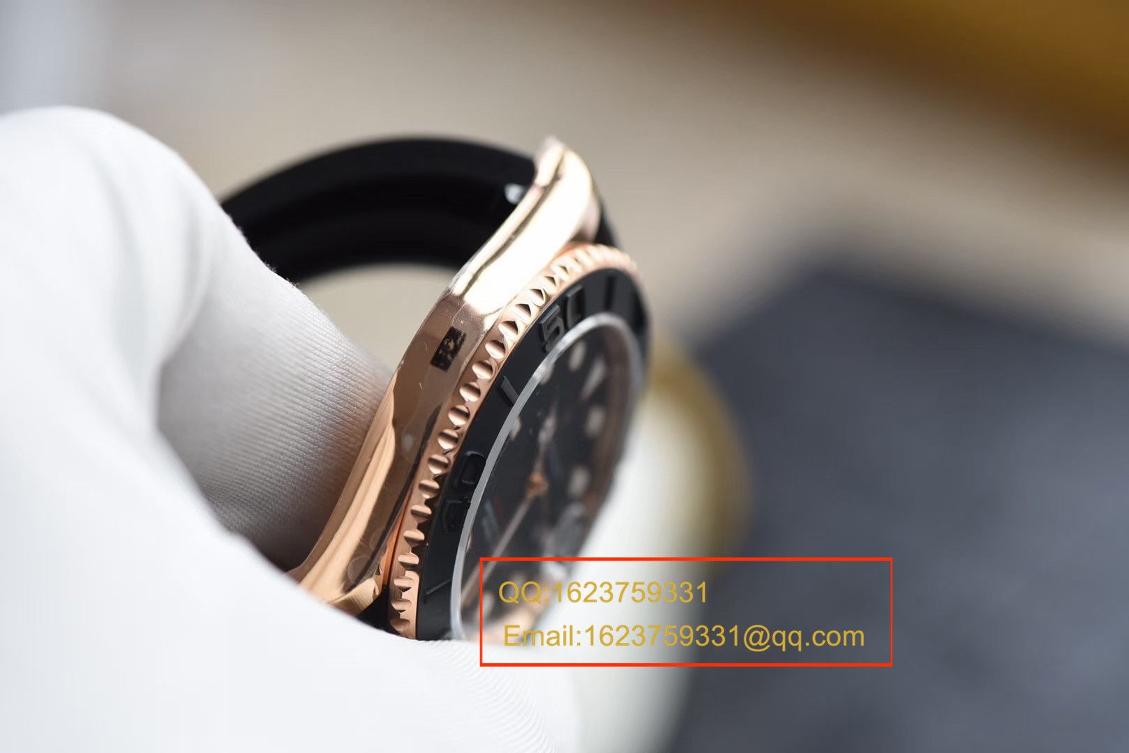 【 Video analysis JF一比一超A高精仿手表】 Rolex  Yacht-Master 系列116655-Oysterflex bracelet男士 wrist watch  / R087