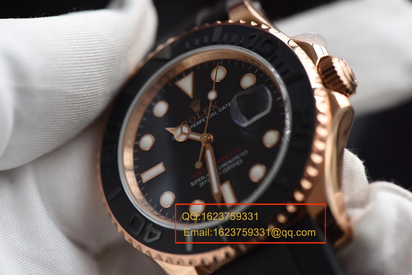 【 Video analysis JF一比一超A高精仿手表】 Rolex  Yacht-Master 系列116655-Oysterflex bracelet男士 wrist watch  / R087