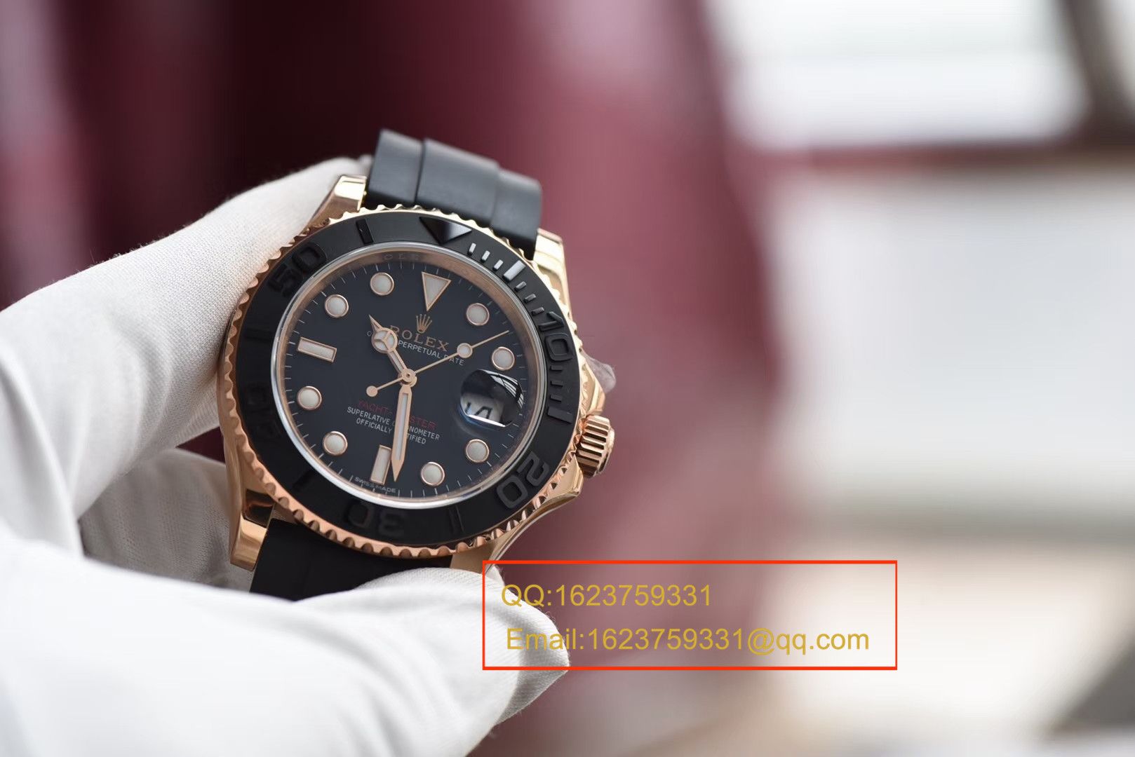 【 Video analysis JF一比一超A高精仿手表】 Rolex  Yacht-Master 系列116655-Oysterflex bracelet男士 wrist watch  / R087