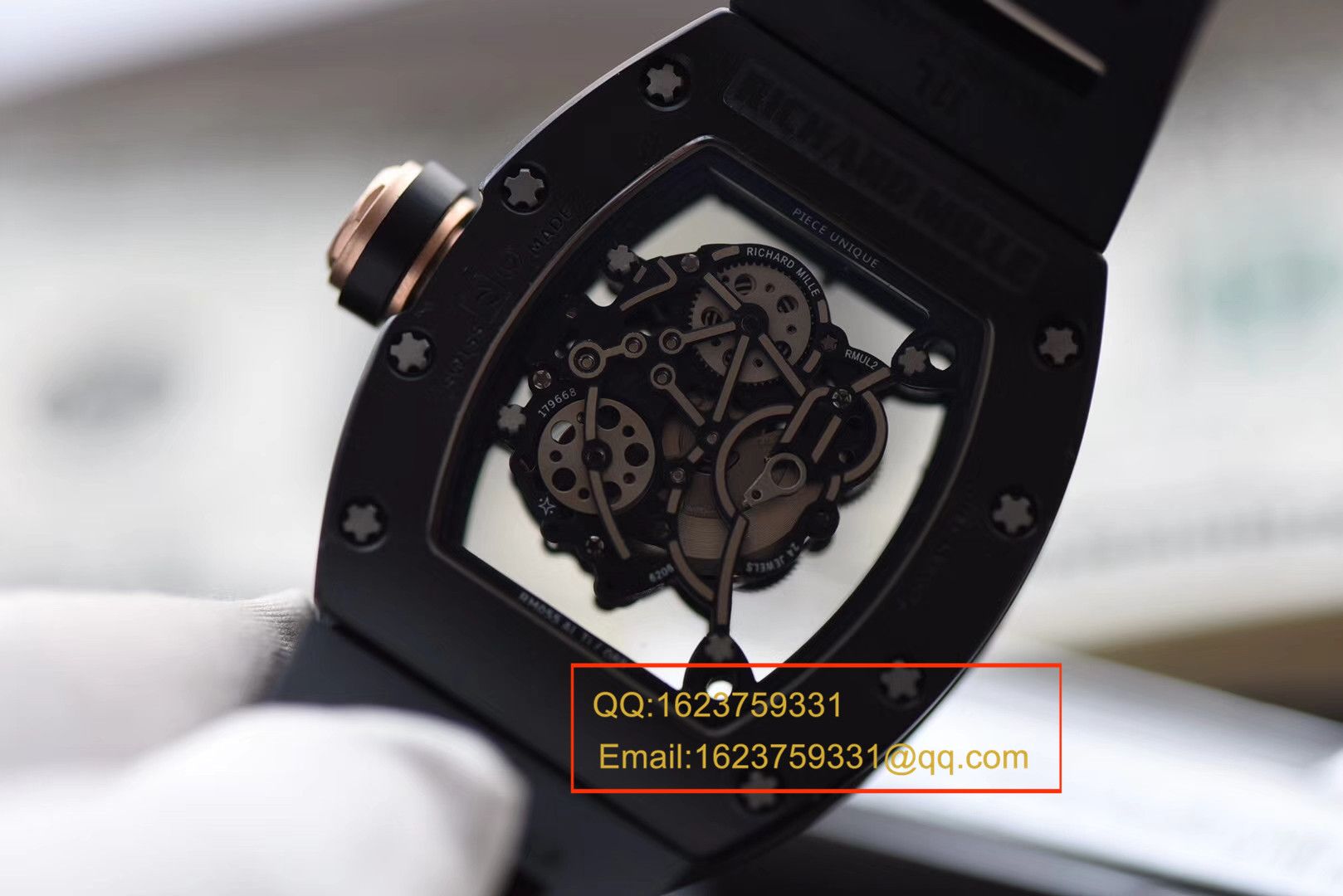 【独家 Video analysis KV一比一超A精仿手表】理查德米尔RICHARD MILLE男士系列RM 055 wrist watch  / RM 055B