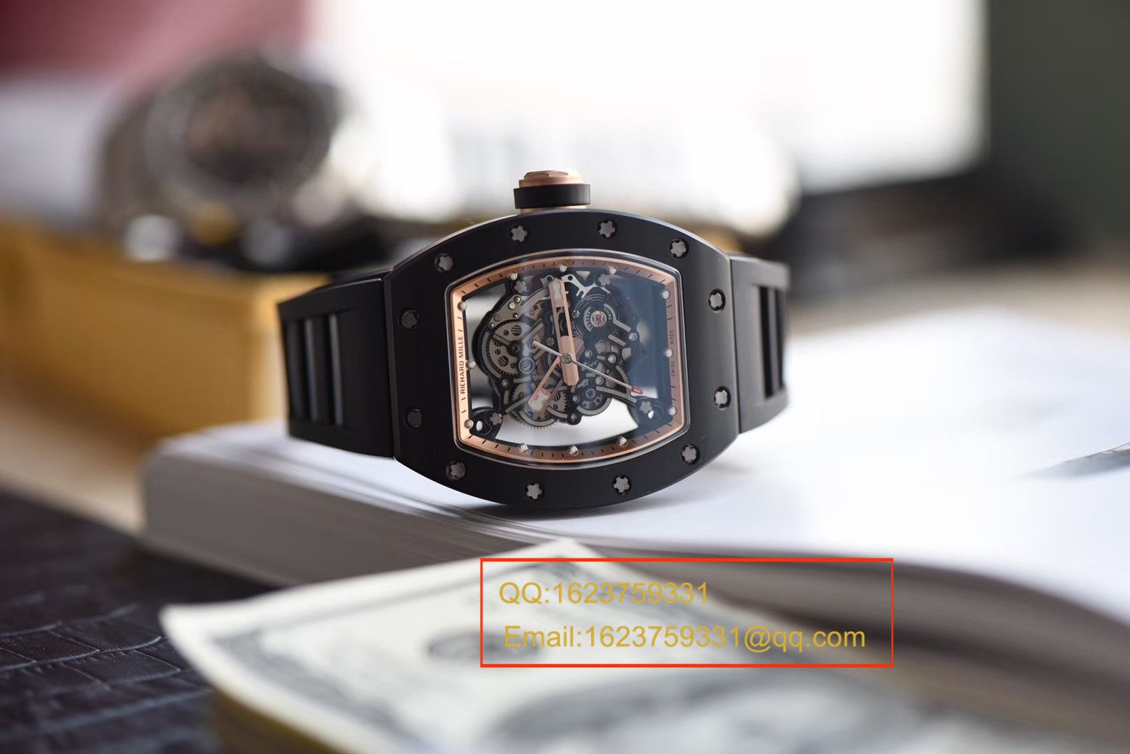 【独家 Video analysis KV一比一超A精仿手表】理查德米尔RICHARD MILLE男士系列RM 055 wrist watch  / RM 055B