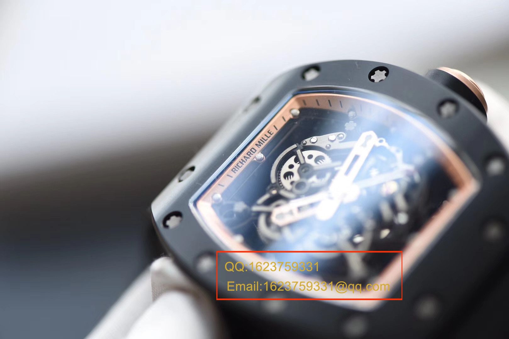 【独家 Video analysis KV一比一超A精仿手表】理查德米尔RICHARD MILLE男士系列RM 055 wrist watch  / RM 055B