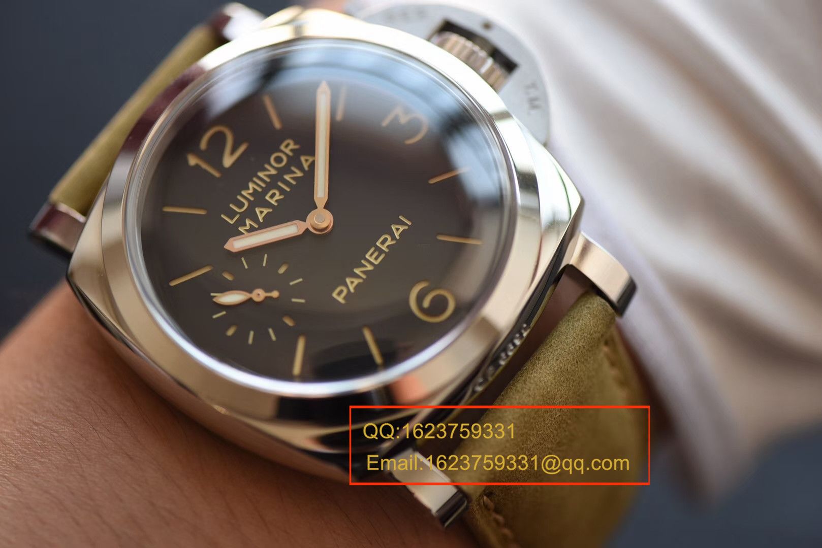 【 Video analysis SF一比一超A高仿手表】Panerai LUMINOR 1950系列PAM00422 wrist watch  / PAMBB00422