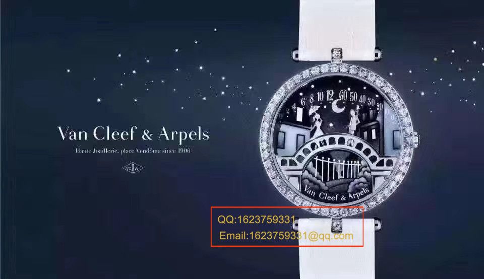 Van Cleef & Arpels复刻高仿梵克雅宝诗情人桥意复杂功能 wrist watch 系列VCARN9VI00 wrist watch  / 梵克雅宝 VCA01