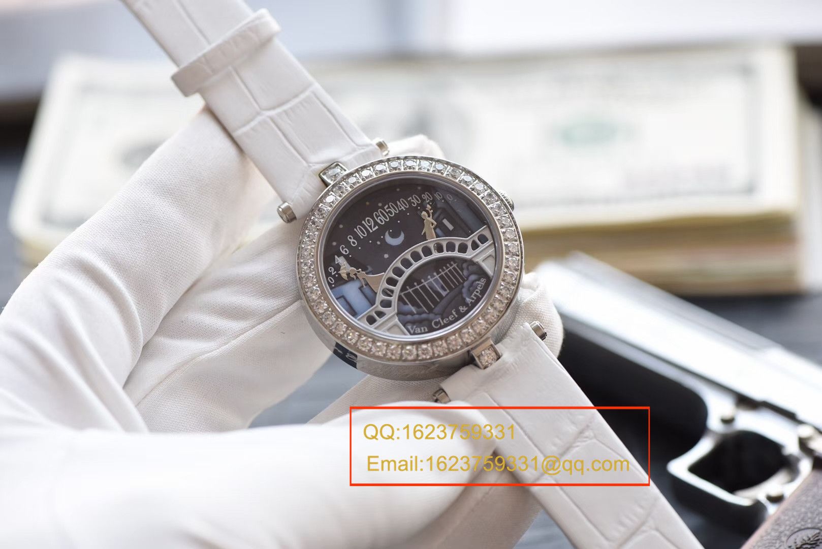 Van Cleef & Arpels复刻高仿梵克雅宝诗情人桥意复杂功能 wrist watch 系列VCARN9VI00 wrist watch  / 梵克雅宝 VCA01
