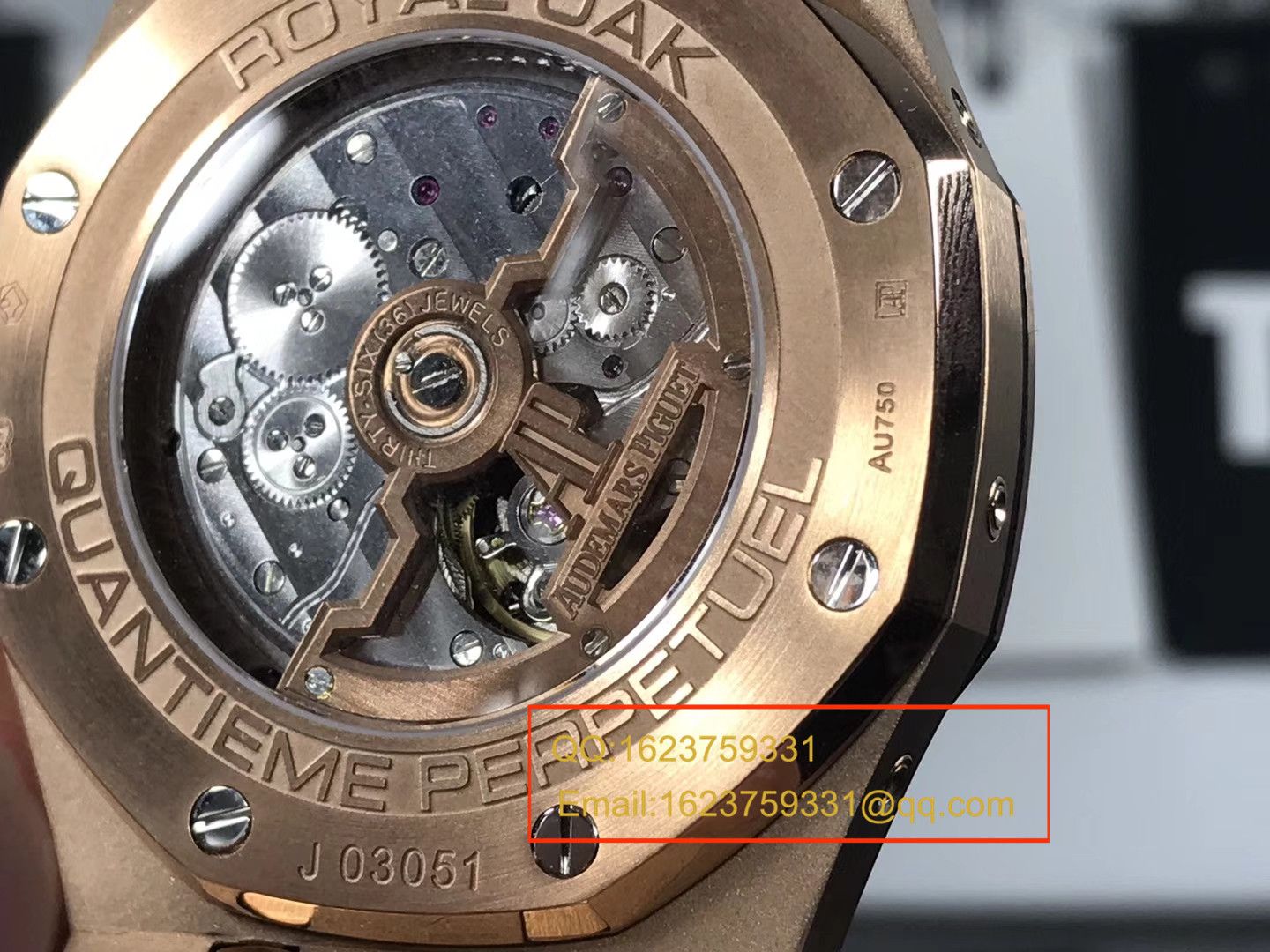 【JF一比一超A高仿手表】Audemars Piguet 皇家橡树系列26574BA.OO.1220BA.01月相 wrist watch  / AP103