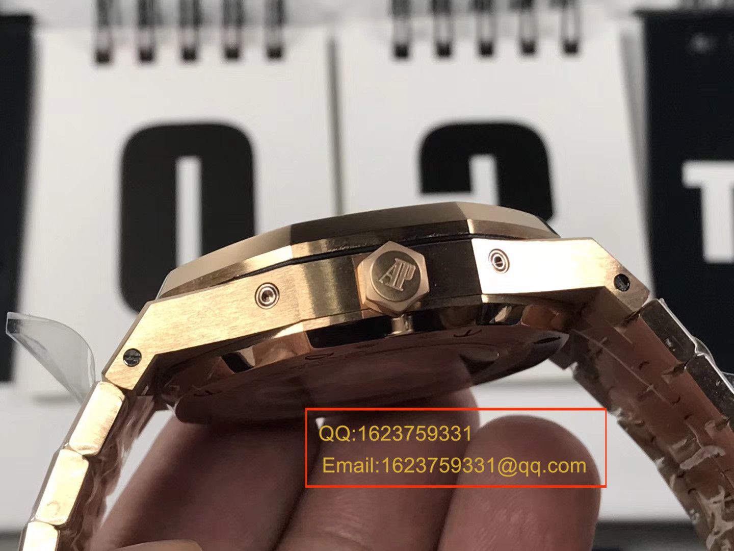 【JF一比一超A高仿手表】Audemars Piguet 皇家橡树系列26574BA.OO.1220BA.01月相 wrist watch  / AP103