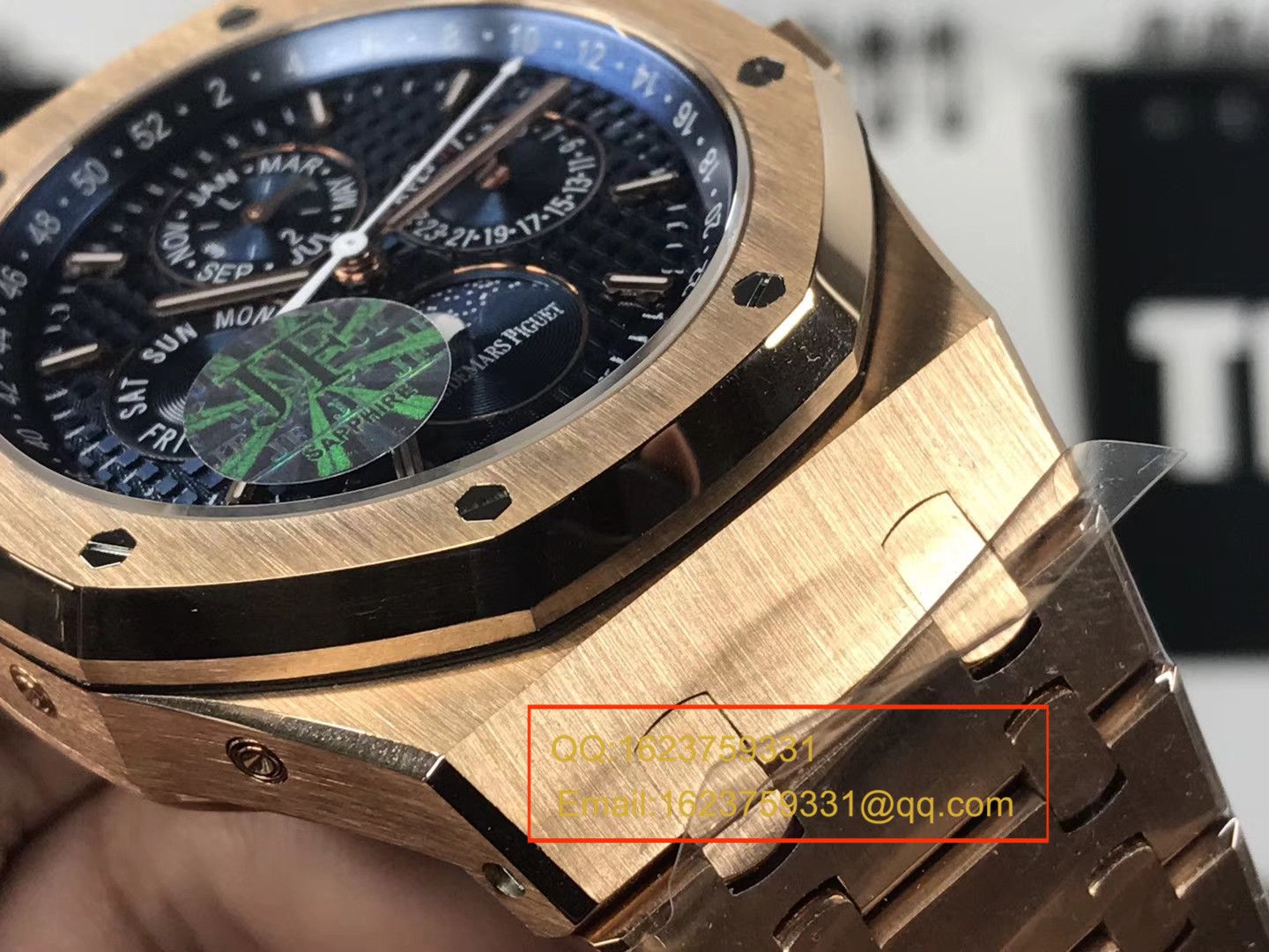 【JF一比一超A高仿手表】Audemars Piguet 皇家橡树系列26574BA.OO.1220BA.01月相 wrist watch  / AP103