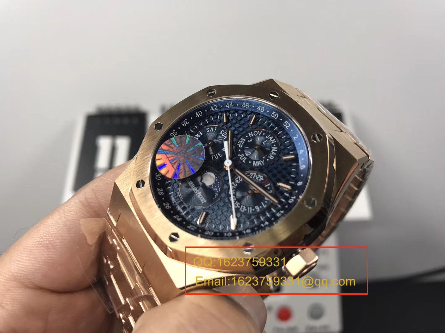 【JF一比一超A高仿手表】Audemars Piguet 皇家橡树系列26574BA.OO.1220BA.01月相 wrist watch  / AP103