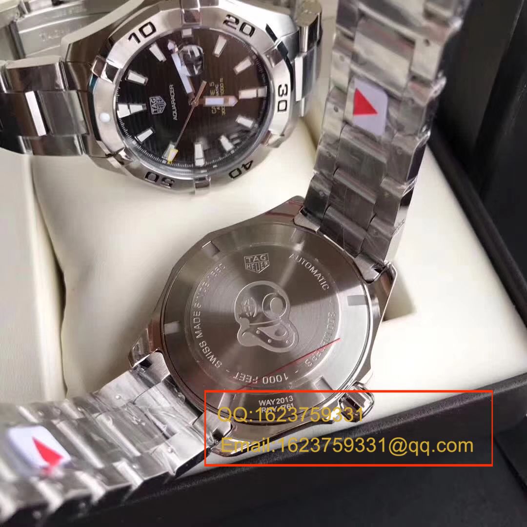 【原单正品】 TAG Heuer 竞潜系列WAY2013.BA0927 、 WAY2010.BA0927《黑面》、WAY2012.BA0927《蓝面》 wrist watch  / TG054