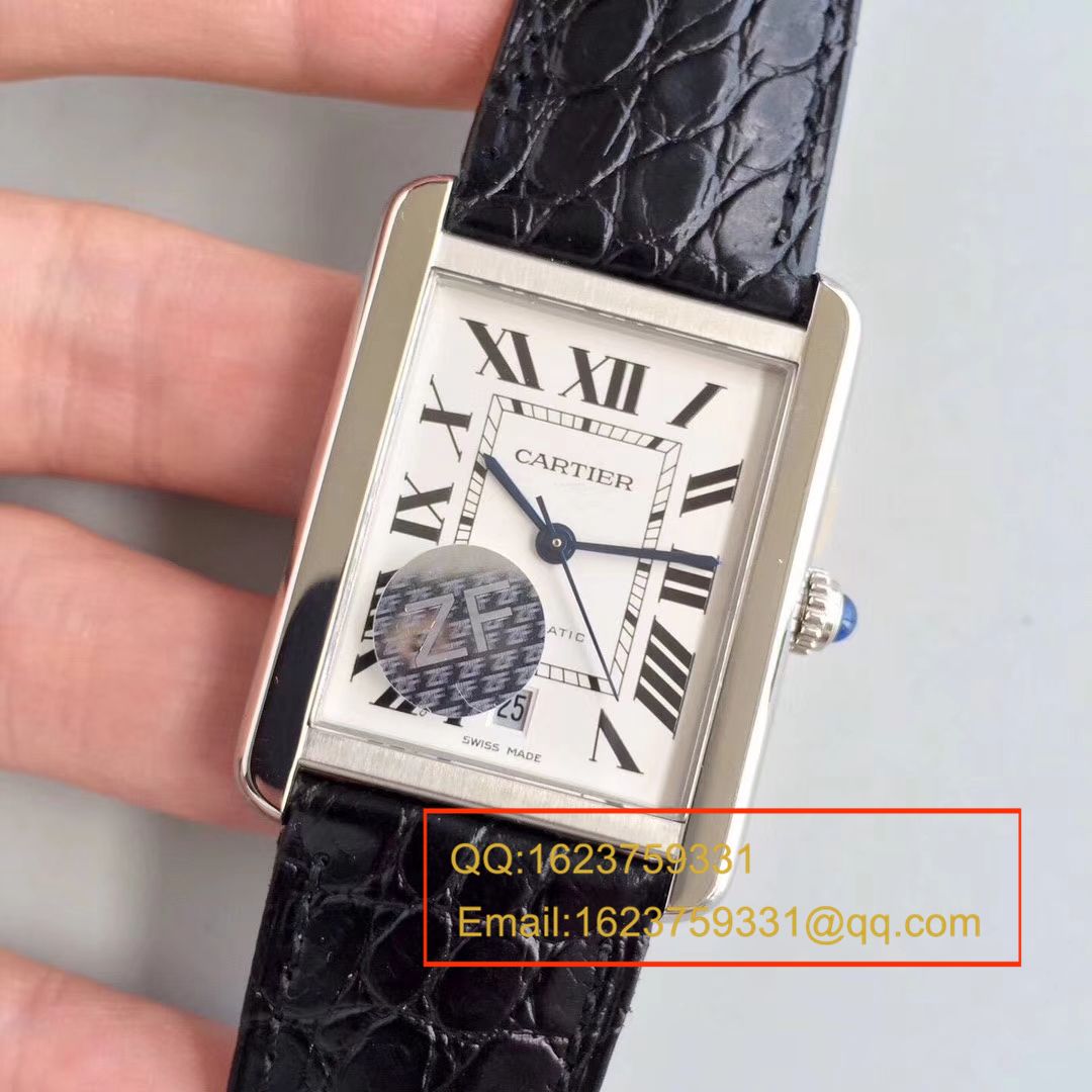 【ZF一比一超A高仿手表】 Cartier  SOLO TANK SOLO坦克系列W5200027 、W5200028 wrist watch  / KDY099