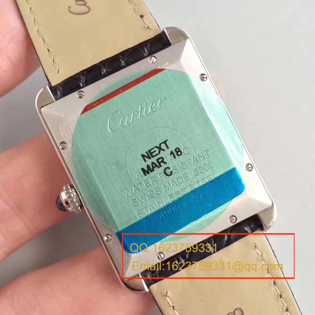 【ZF一比一超A高仿手表】 Cartier  SOLO TANK SOLO坦克系列W5200027 、W5200028 wrist watch  / KDY099