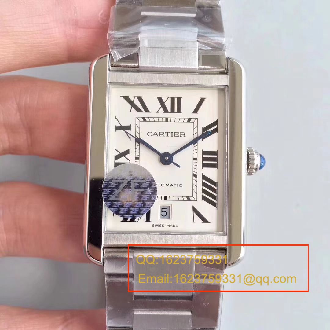 【ZF一比一超A高仿手表】 Cartier  SOLO TANK SOLO坦克系列W5200027 、W5200028 wrist watch  / KDY099