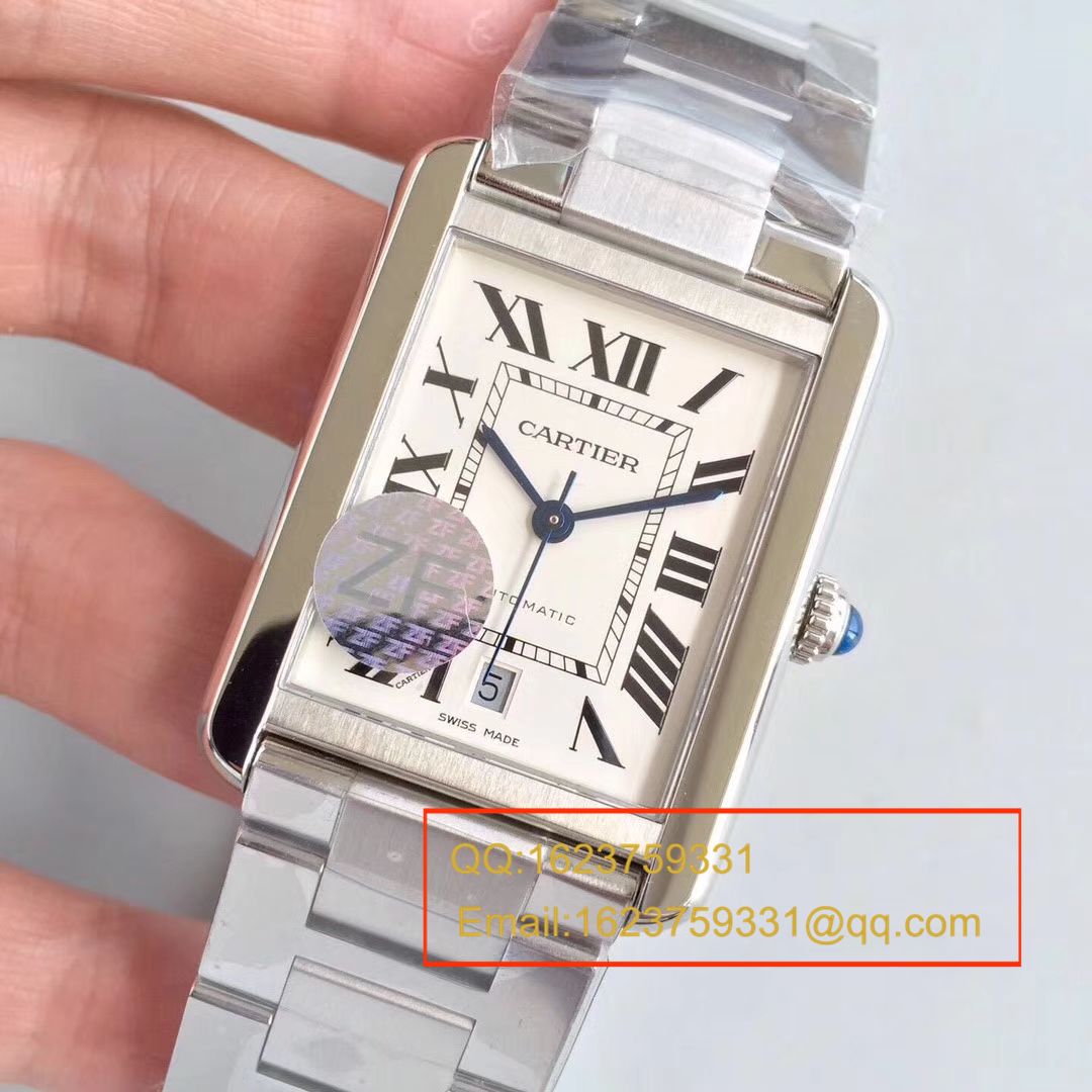 【ZF一比一超A高仿手表】 Cartier  SOLO TANK SOLO坦克系列W5200027 、W5200028 wrist watch  / KDY099