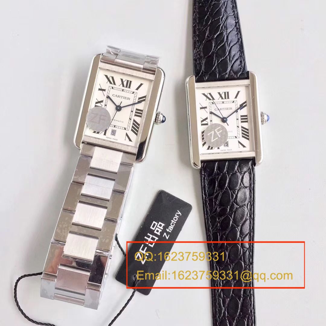 【ZF一比一超A高仿手表】 Cartier  SOLO TANK SOLO坦克系列W5200027 、W5200028 wrist watch  / KDY099