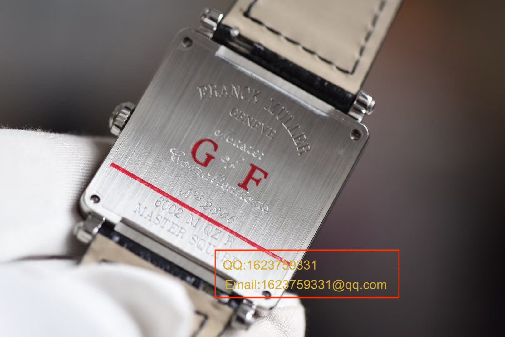 【GF一比一超A高仿手表】Franck MullerFranck MullerMASTER SQUARE系列6002 M QZ女士石英 wrist watch  / FL022