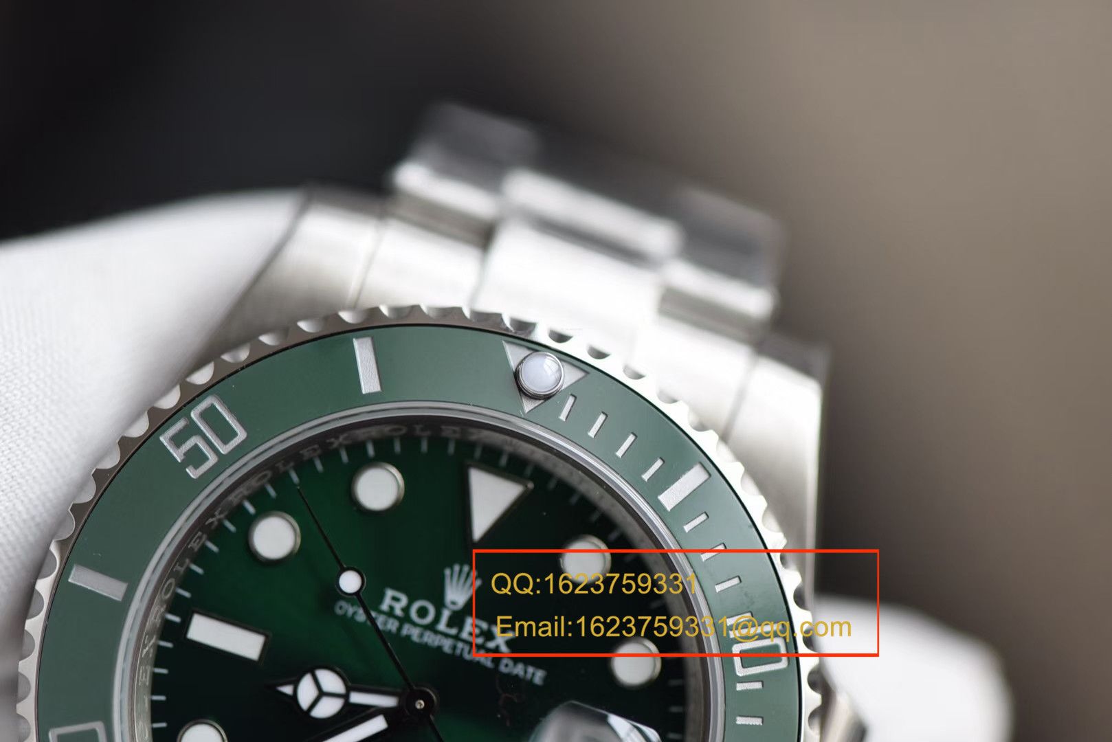 【独家视频测评N Factory 最新V7版本 Submariner 】1:1超A高仿 Rolex  Submariner 型系列116610LV-97200 绿盘 wrist watch ( Submariner ) / R106