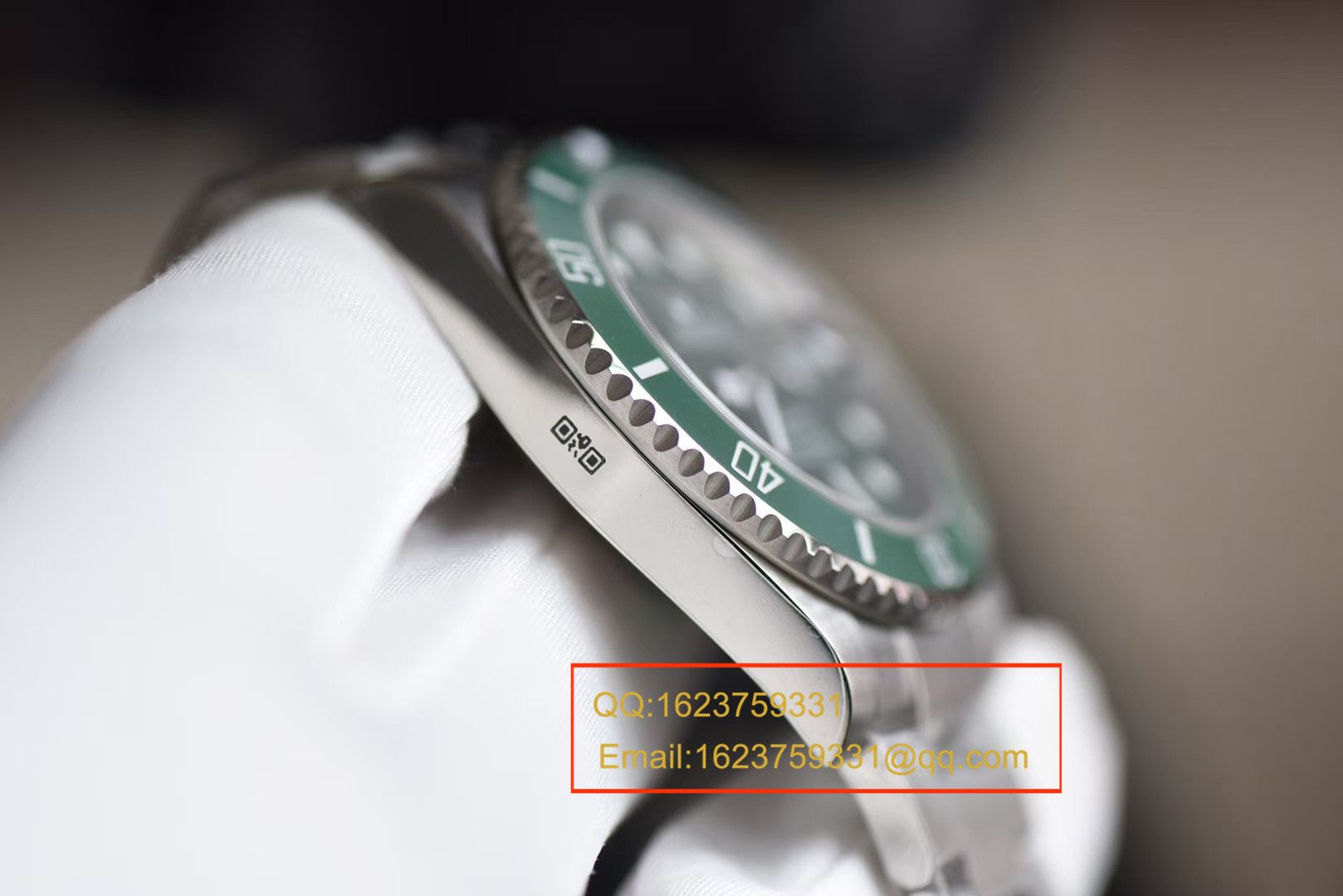 【独家视频测评N Factory 最新V7版本 Submariner 】1:1超A高仿 Rolex  Submariner 型系列116610LV-97200 绿盘 wrist watch ( Submariner ) / R106