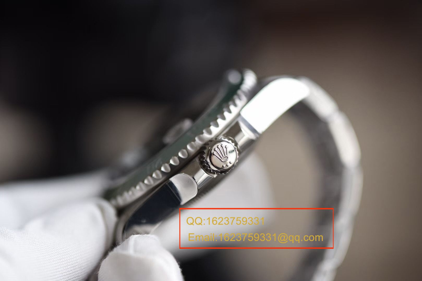 【独家视频测评N Factory 最新V7版本 Submariner 】1:1超A高仿 Rolex  Submariner 型系列116610LV-97200 绿盘 wrist watch ( Submariner ) / R106