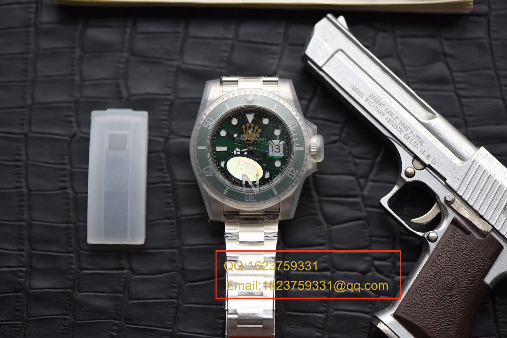 【独家视频测评N Factory 最新V7版本 Submariner 】1:1超A高仿 Rolex  Submariner 型系列116610LV-97200 绿盘 wrist watch ( Submariner ) / R106